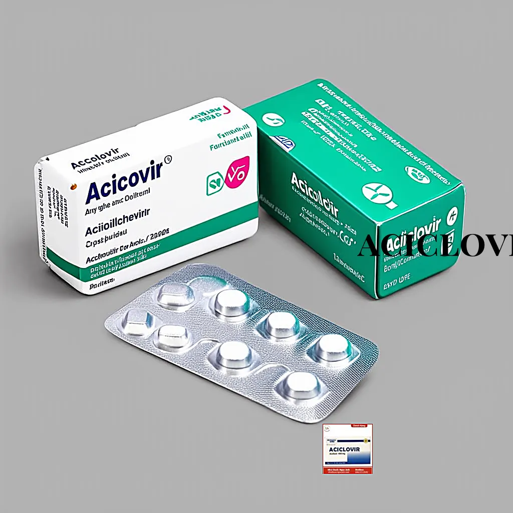 Aciclovir pastillas receta